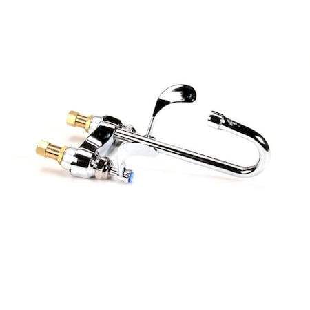 T&S Brass Medical Fct, Deck Mt, Swivel/Rigid Gooseneck, Aera B-0892-CR